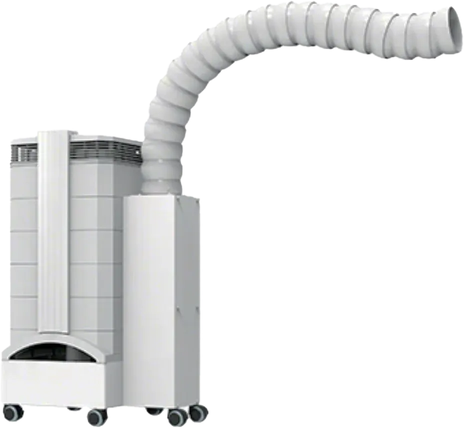 Dental equipment: gas cylinder with regulator valves, flow control knobs, glass flask attachment, connector tubing